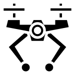 Delivery Drone SVG Icon